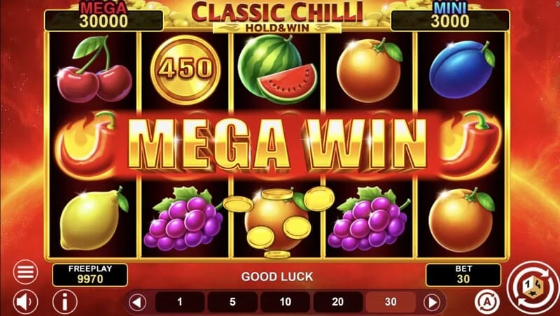 Classic Chilli Hold & Win - kombinasi kemenangan dalam 243 cara